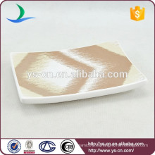YSb40068-01-sd art baño de cerámica bañera sanitaria en forma de plato de jabón